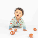 GAME DAY FOOTIE PAJAMAS
