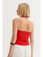 Halter Neck Top - Poppy