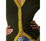 Arwen Cardigan-Dark Olive