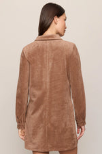Connie Mini Dress - Walnut