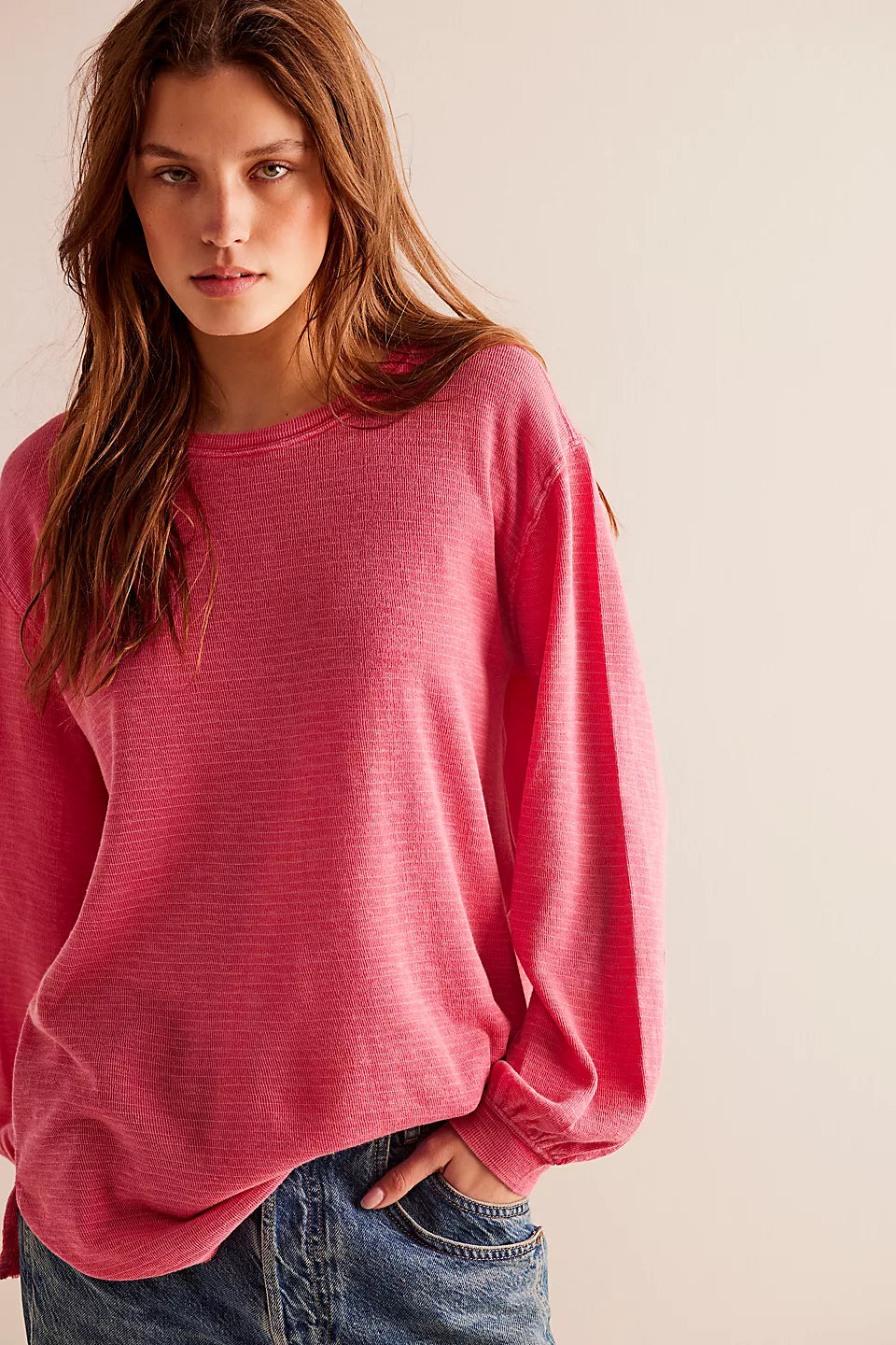 SOUL SONG LONG SLEEVE - DRAGONFRUIT