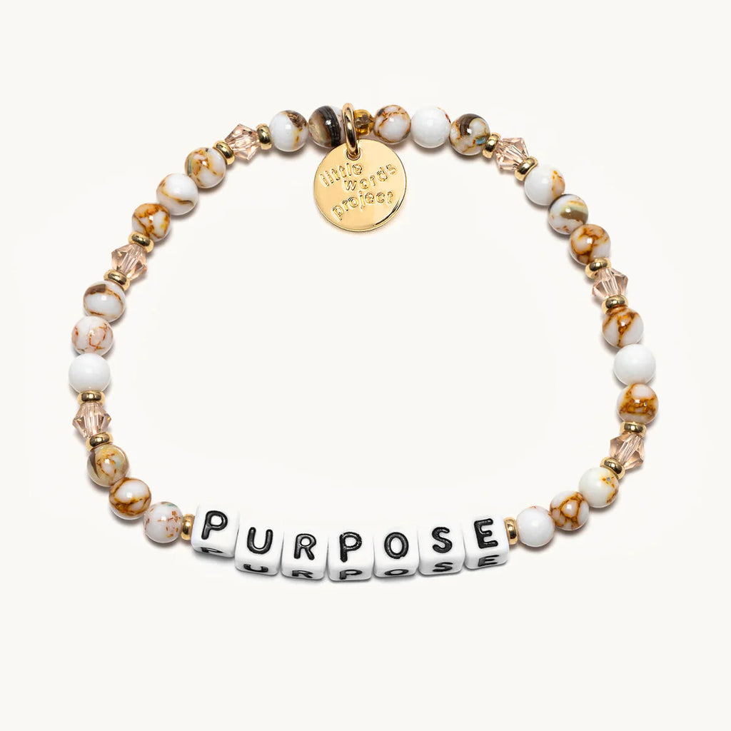 PURPOSE BEADED BRACELET