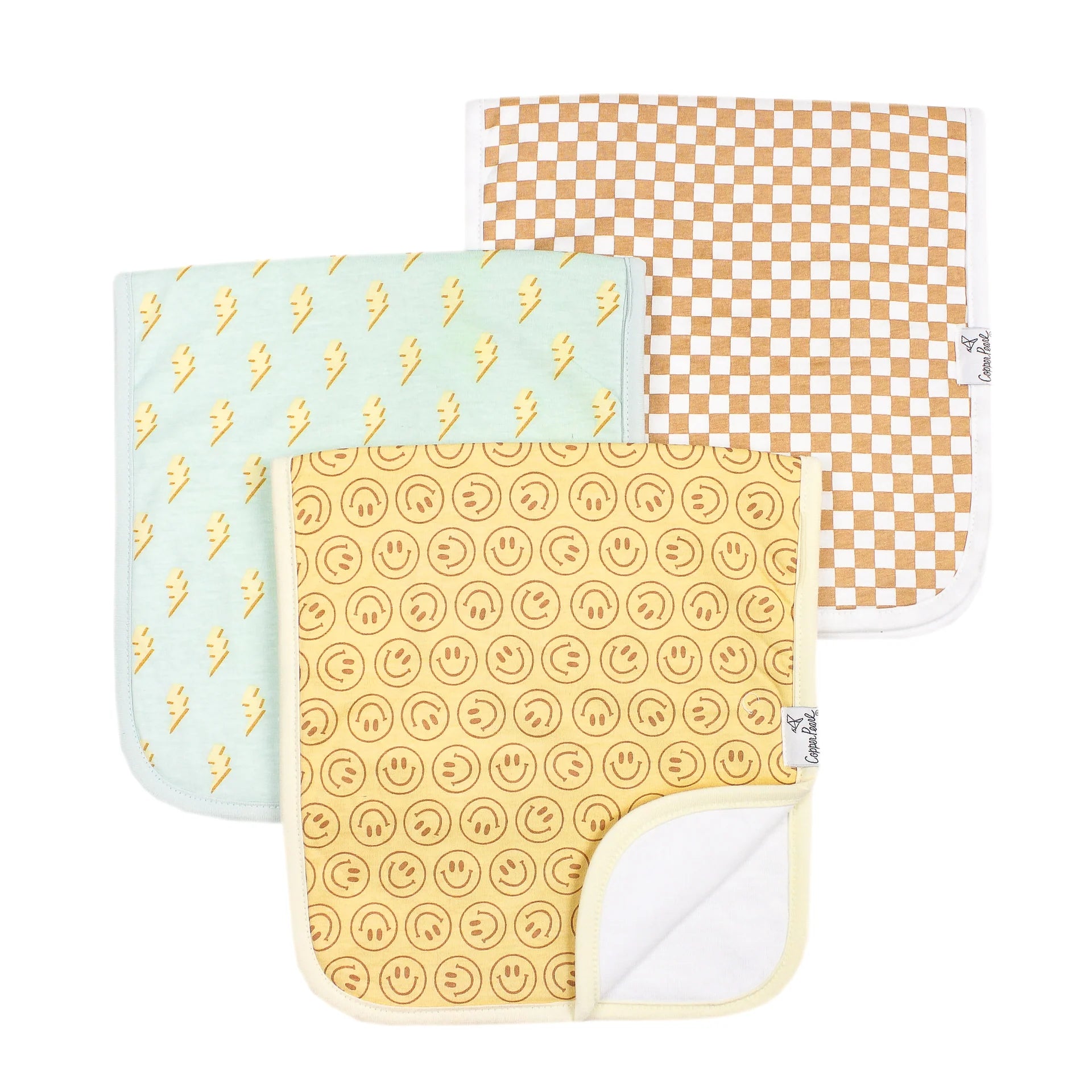 BURP CLOTH SET (click for more colors)