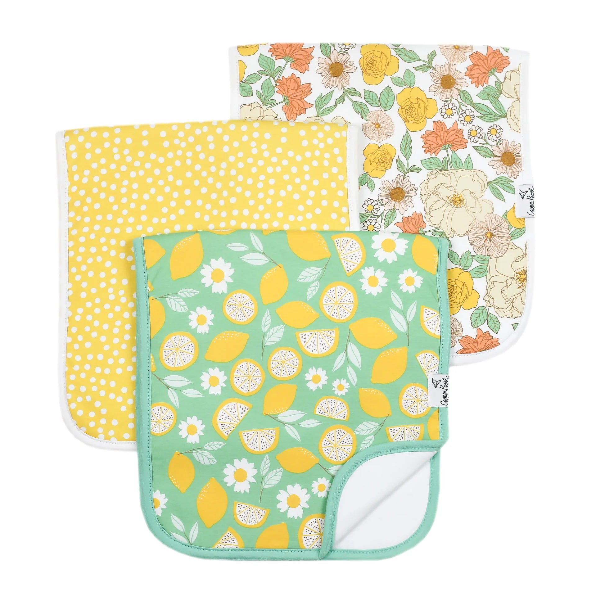 BURP CLOTH SET (click for more colors)