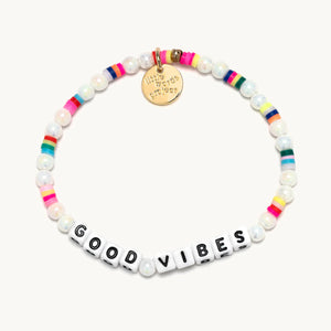 GOOD VIBES BEADED BRACELET