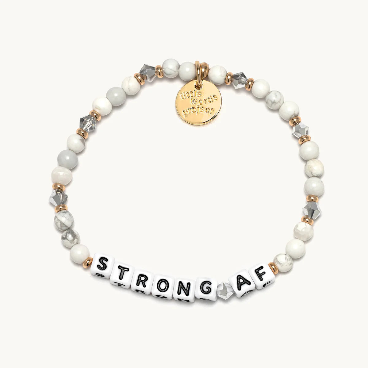 STRONG AF BEADED BRACELET