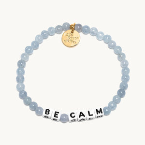 BE CALM BEADED BRACELET