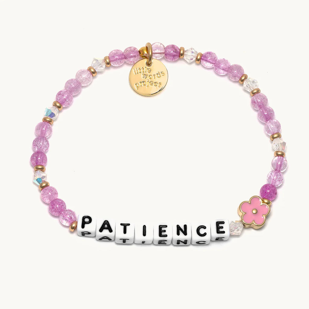 PATIENCE BEADED BRACELET WITH CHARM
