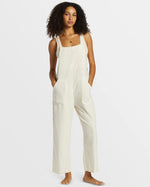 PACIFIC TIME JUMPSUIT-WHITE CAP