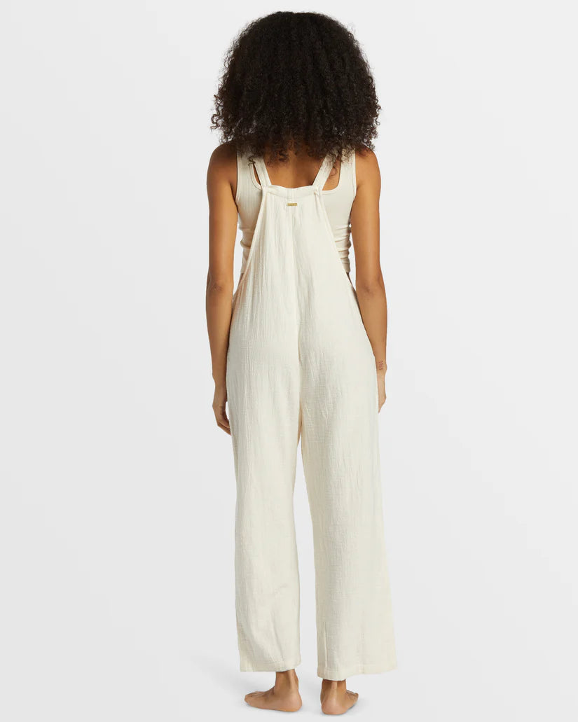 PACIFIC TIME JUMPSUIT-WHITE CAP