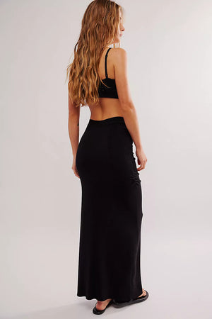 PEAK SHOW MAXI SKIRT