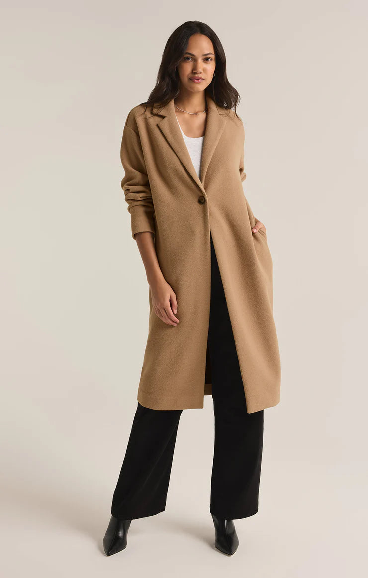 MASON KNIT COAT-CLASSIC CAMEL