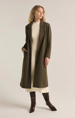 CONWAY KNIT COAT-GRAPE LEAF