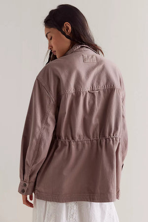 ARYA UTILITY JACKET-CASHMERE