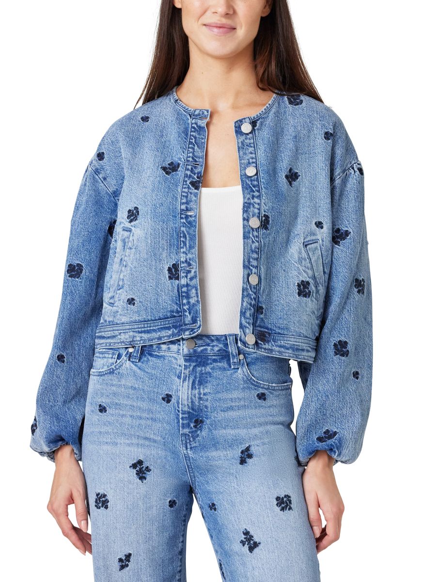 EMBROIDERED DENIM JACKET