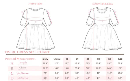 VINTAGE PINK L/S RUFFLE TWIRL DRESS