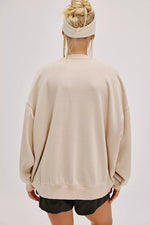 SLOW IT DOWN PULLOVER-MORNING OAT