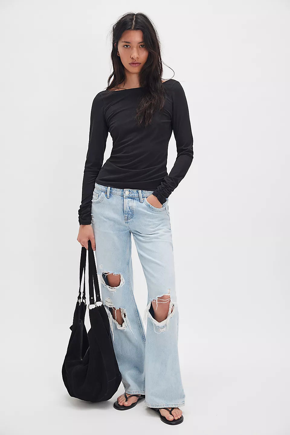 RILEY LONG SLEEVE-BLACK