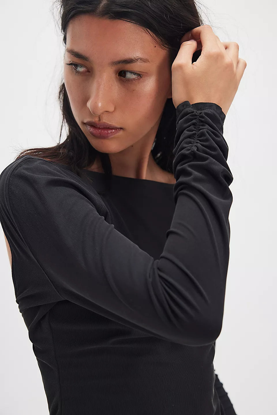 RILEY LONG SLEEVE-BLACK