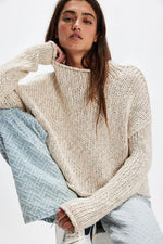 OPAL ROLLNECK SWEATER-TEA
