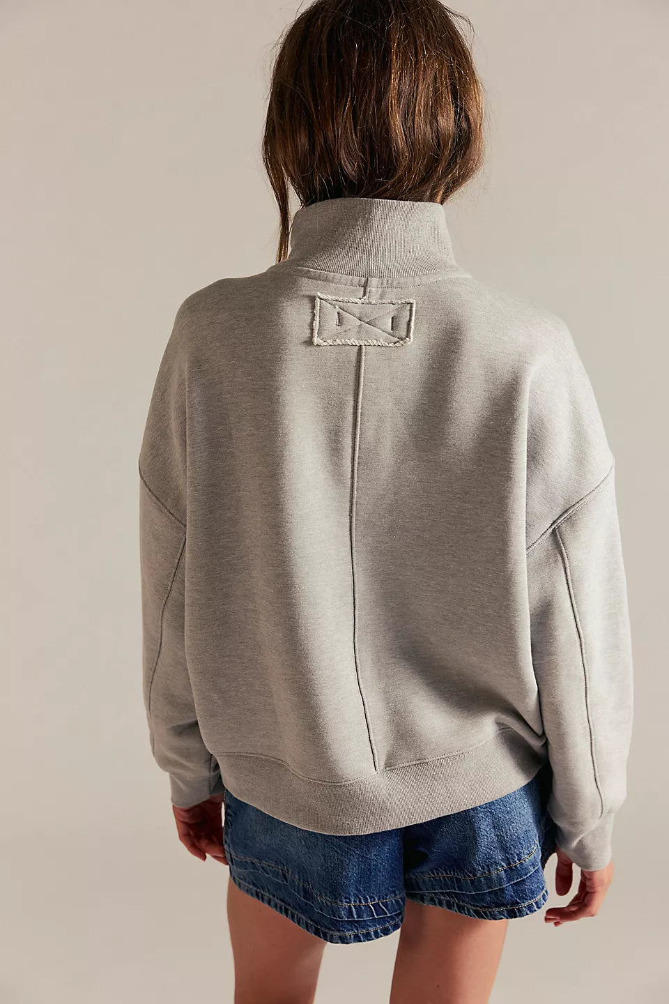 TIMELESS PULLOVER- HEATHER GREY