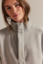TIMELESS PULLOVER- HEATHER GREY