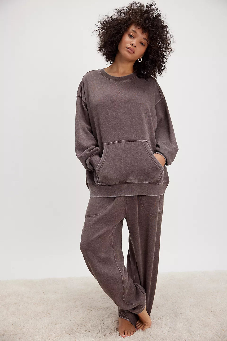 SLOW IT DOWN JOGGER - FRENCH TOAST