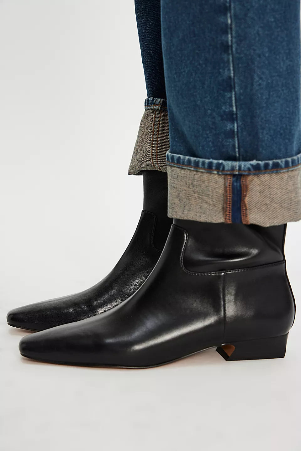 EASY DOES IT VEGAN ANKLE BOOT-BLACK
