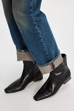 EASY DOES IT VEGAN ANKLE BOOT-BLACK