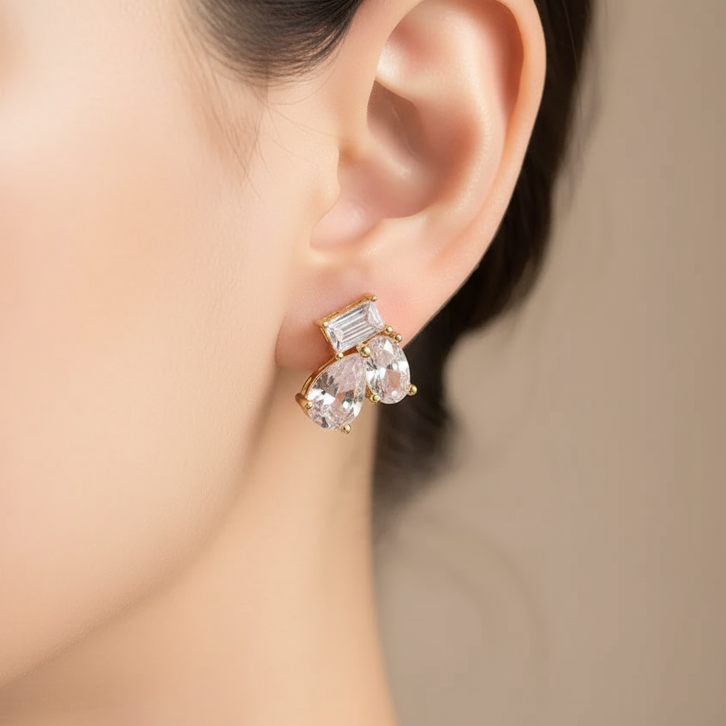 CLUSTER EARRINGS