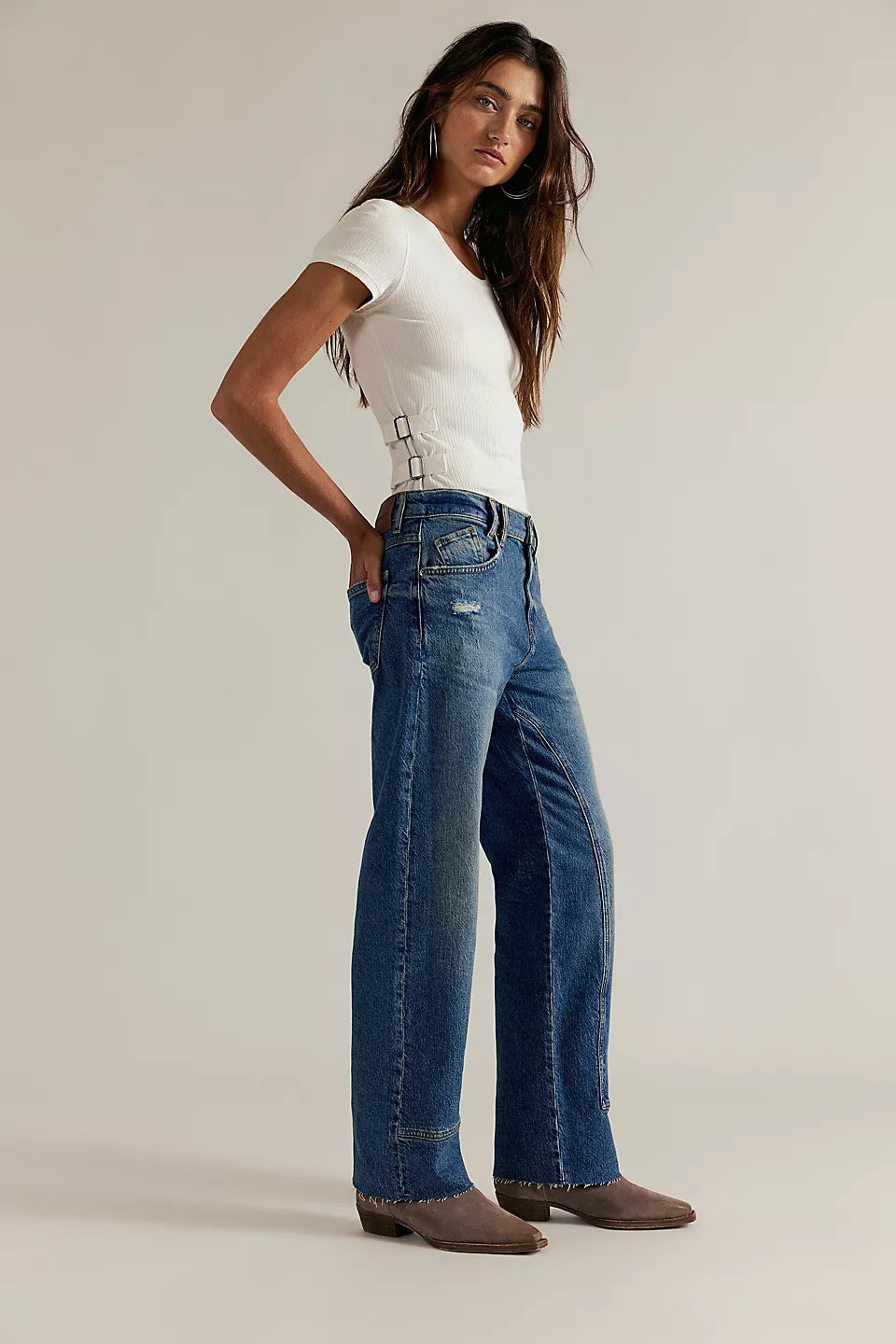 RISK TAKER MID-RISE JEANS- CHANCE