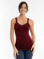 SEAMLESS LACE TANK