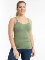 SEAMLESS LACE TANK