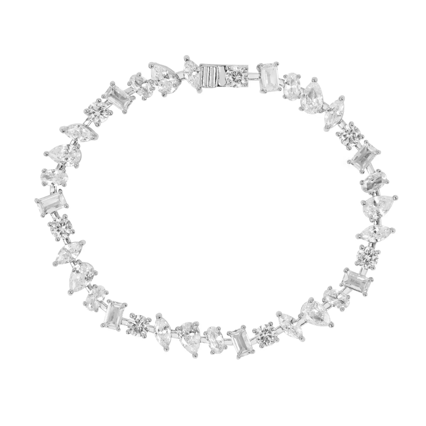 TENNIS BRACELET-STAINLESS STEEL