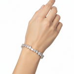 TENNIS BRACELET-STAINLESS STEEL