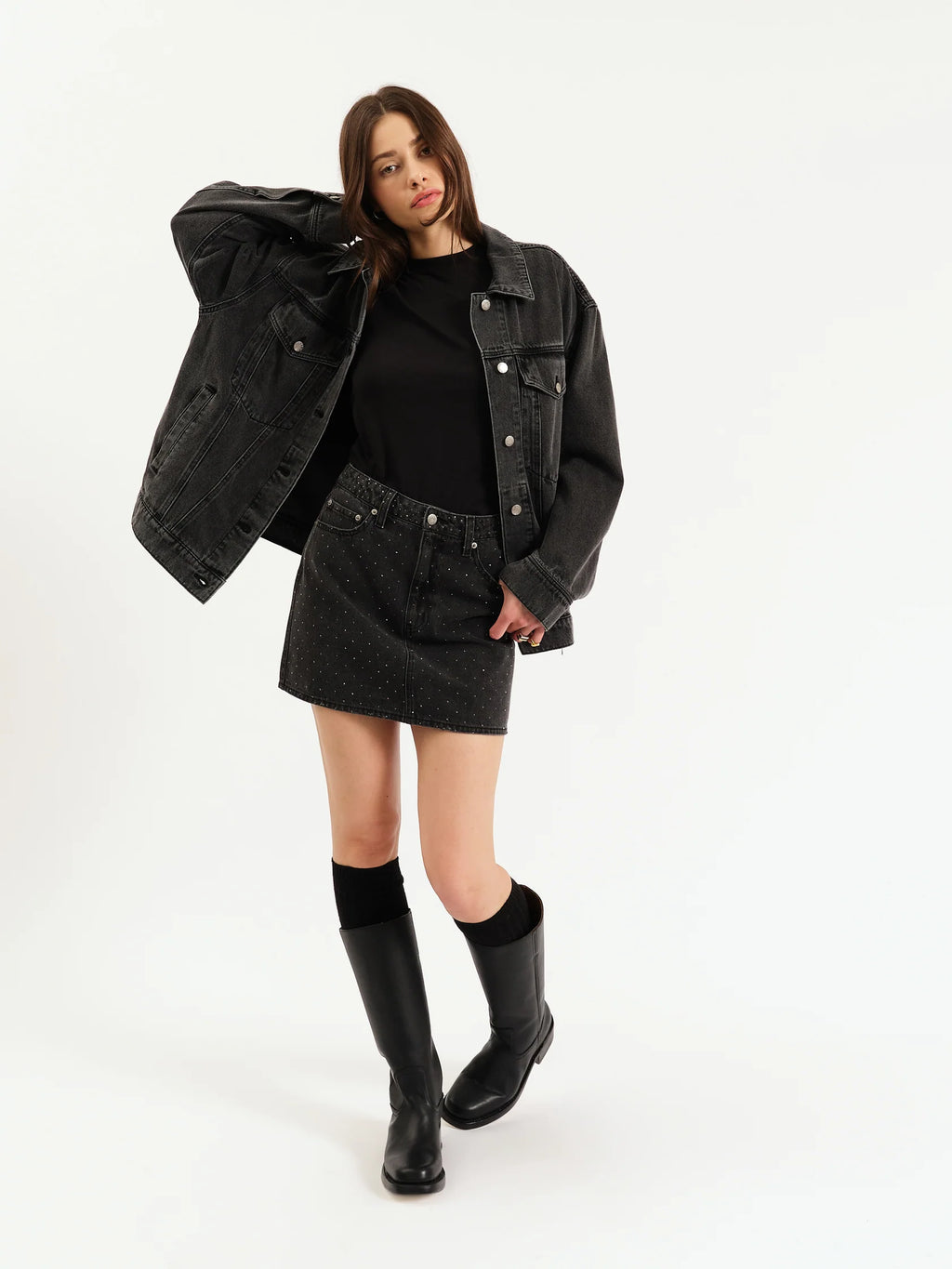 STASH SKIRT - STARLIT NIGHT