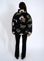 SHERPA JACKET-BLACK MULTI PRINT