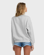 CAMBRIDGE VNECK SWEATSHIRT-GREY