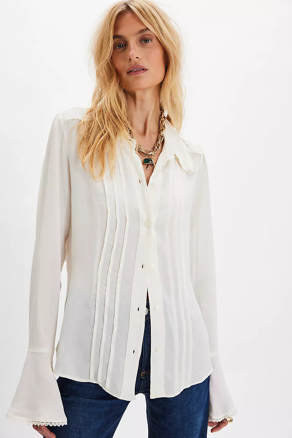 MELROSE TOP - WHISPER WHITE