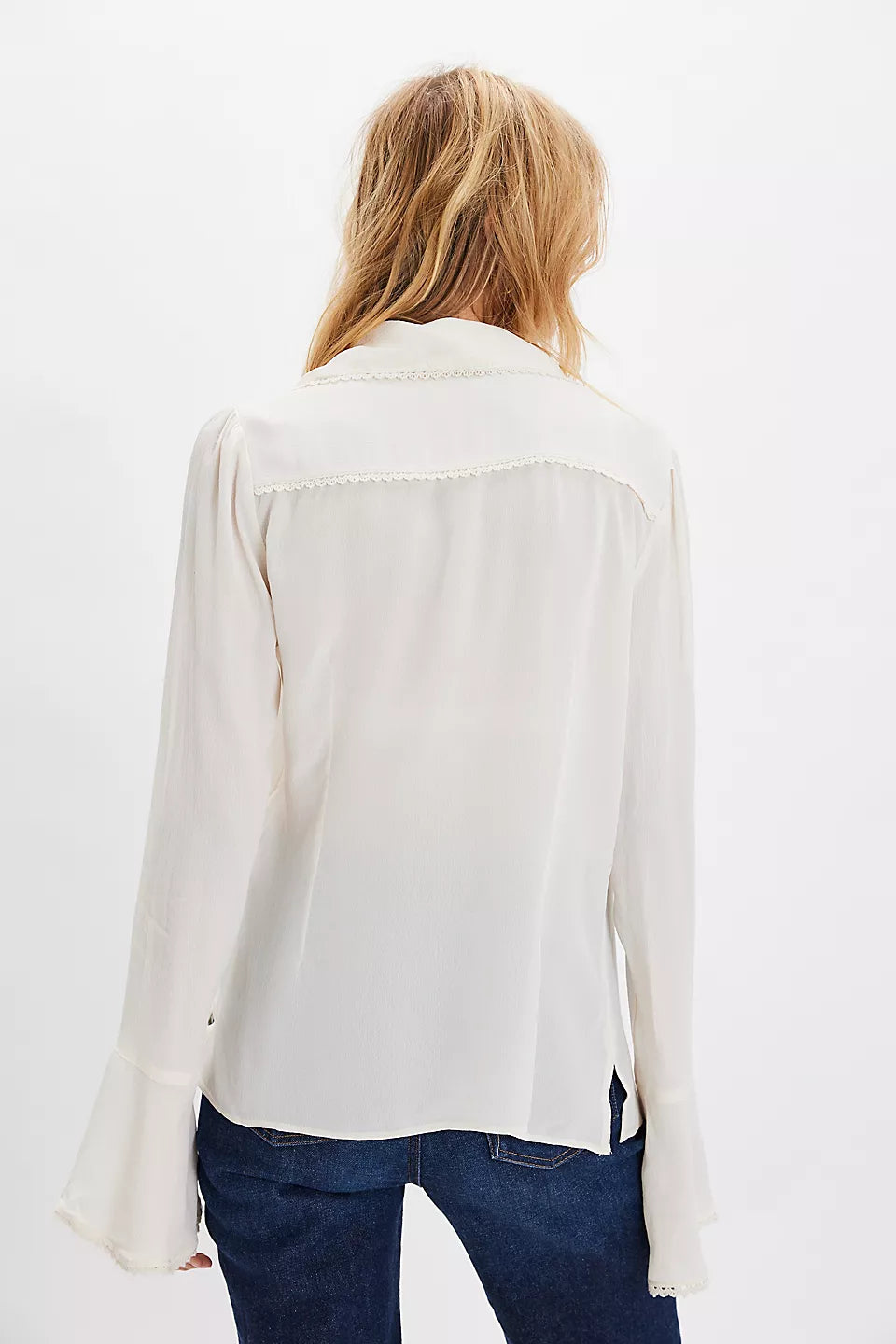 MELROSE TOP - WHISPER WHITE