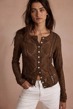 JAE KNIT LONG SLEEVE - CHICORY COFFEE
