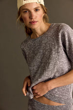 ISABELLA SWEATER SKIRT SET-STEEL GREY COMBO