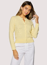 ESMIE CARDIGAN-BUTTER YELLOW