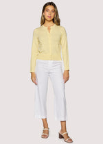 ESMIE CARDIGAN-BUTTER YELLOW
