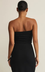 CAFFARI TUBE TOP - BLACK