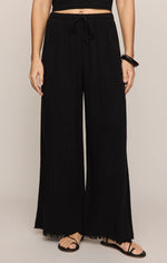 SOREN LINEN PANT-BLACK
