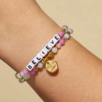 BELIEVE BEADED BRACELET