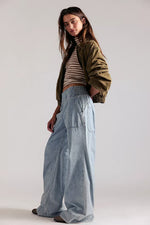 BREEZY DENIM PULL ON-DUSK