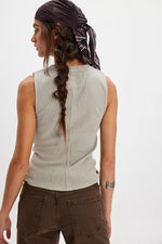 JAMIE HENLEY TANK - QUIET GREY