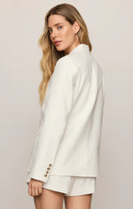 EVAN LINEN BLAZER-CLOUD